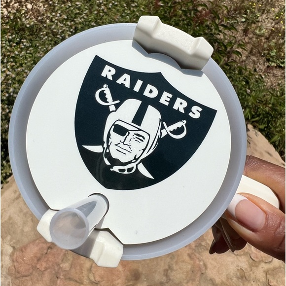 🏈 Raiders Stanley Cup Topper - Picture 2 of 4